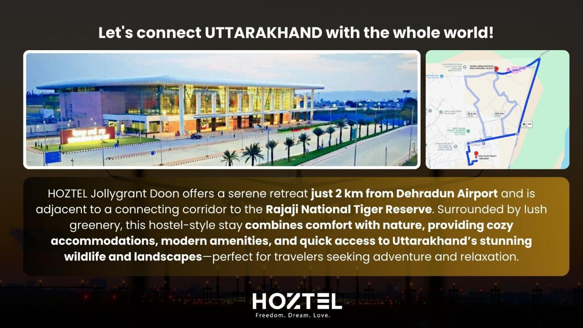 Hostel Hoztel Jollygrrant Doon Rāni Pokhri Exterior foto
